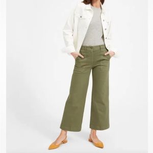 Everlane | Wide Leg Cropped Pants